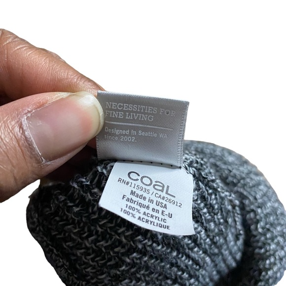 Coal Unisex Gray Marled Knit Hat - Picture 4 of 5